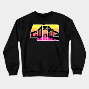 412 Bridge Sunset Crewneck Sweatshirt